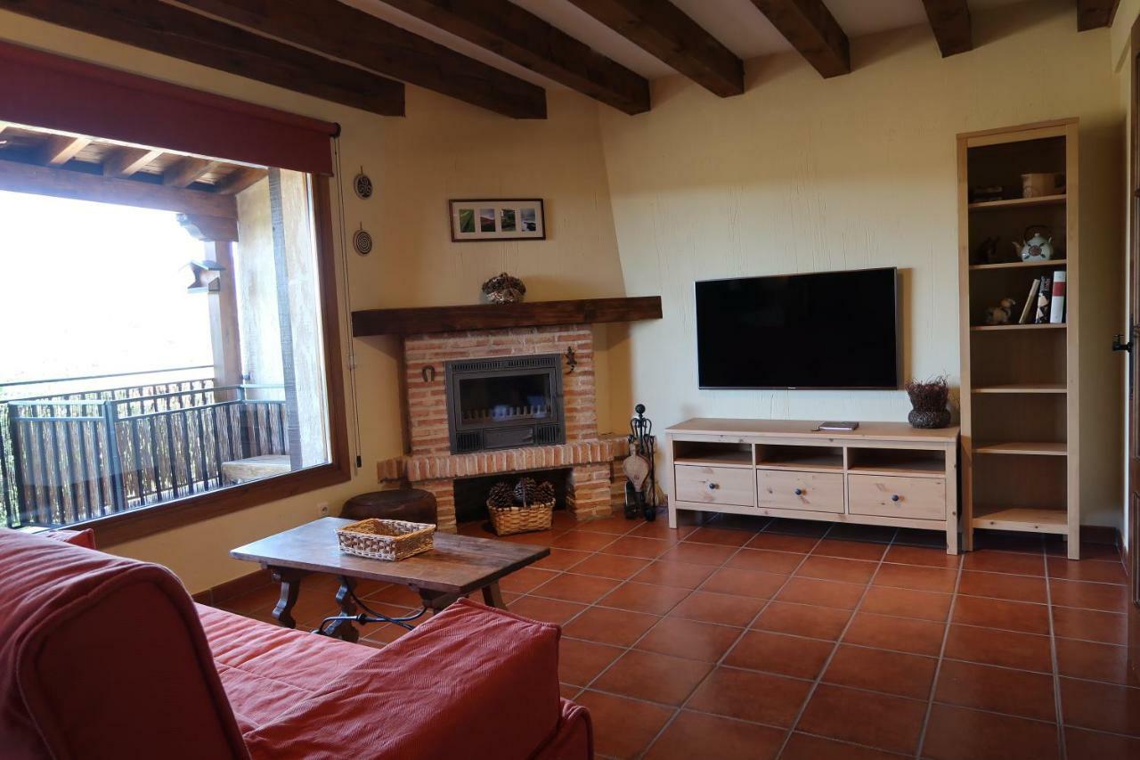 La Casa Emboscada Villa Horcajo de la Sierra Eksteriør billede